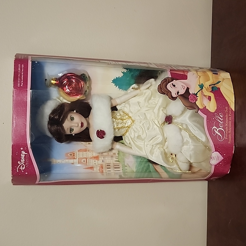 COPY - Disney Princess Belle from Beauty and the Beast Brasskey porcelain doll